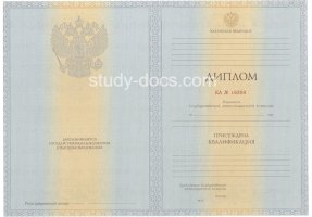 Диплом специалиста 2012-2013 в Арзамасе